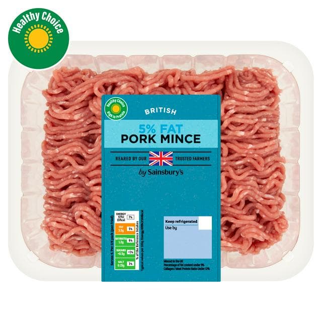 Sainsbury's British Pork Mince 5% Fat 500g - gallery image 1