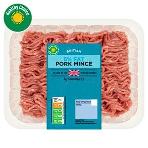 Sainsbury's British Pork Mince 5% Fat 500g