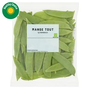Sainsbury's Trimmed Mange Tout 200g