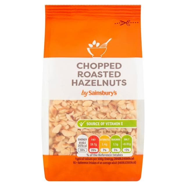 Sainsbury's Roasted Chopped Hazelnuts 100g - gallery image 1