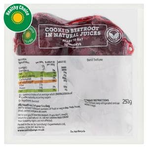 Sainsbury's Beetroot Vacuum Pack 250g