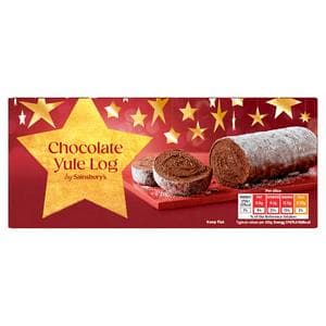Sainsbury's 240g Chocolate Yule Log Cake