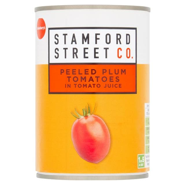 Stamford Street Co. Peeled Plum Tomatoes in Tomato Juice 400g - gallery image 1