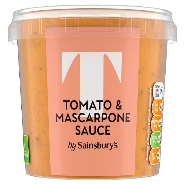 Sainsbury's Tomato & Mascarpone Sauce 350g (Serves 2) - gallery image 1