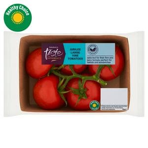 Sainsbury's Jubilee Large Vine Tomatoes, Taste the Difference 450g