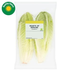Sainsbury's Romaine Lettuce Hearts, Twin Pack x2