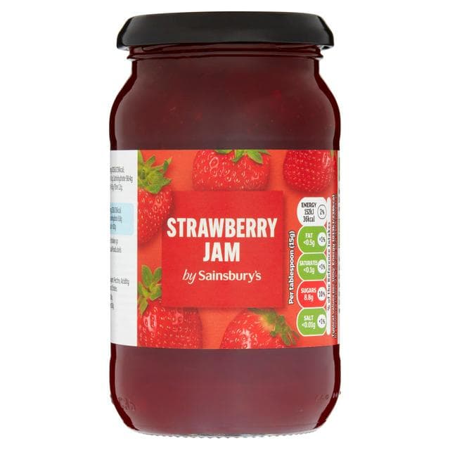 Sainsbury's Strawberry Jam 454g - gallery image 1