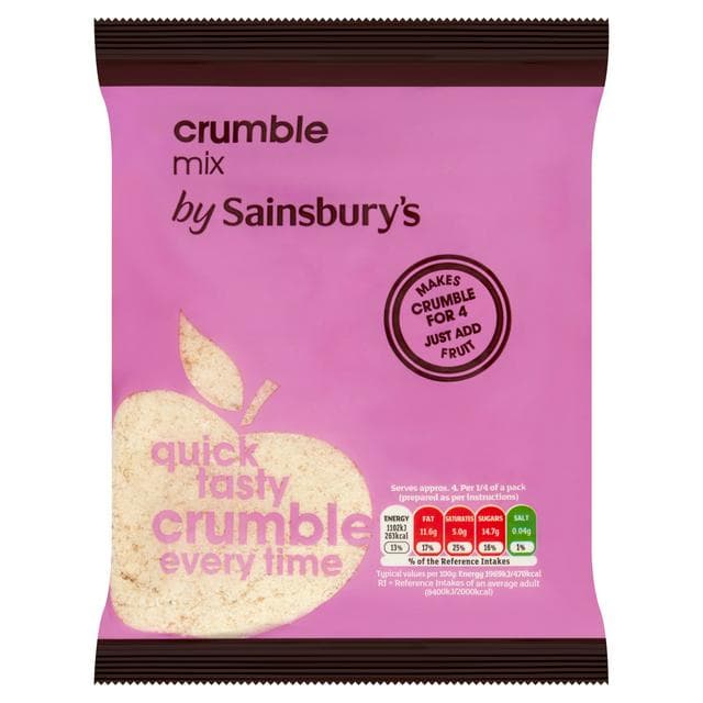 Sainsbury's Crumble Mix 225g - gallery image 1