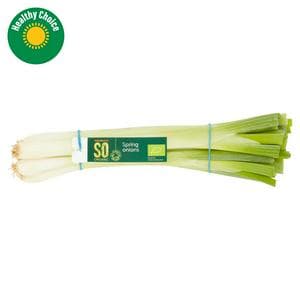 Sainsbury's Spring Onion Bunch, SO Organic 100g