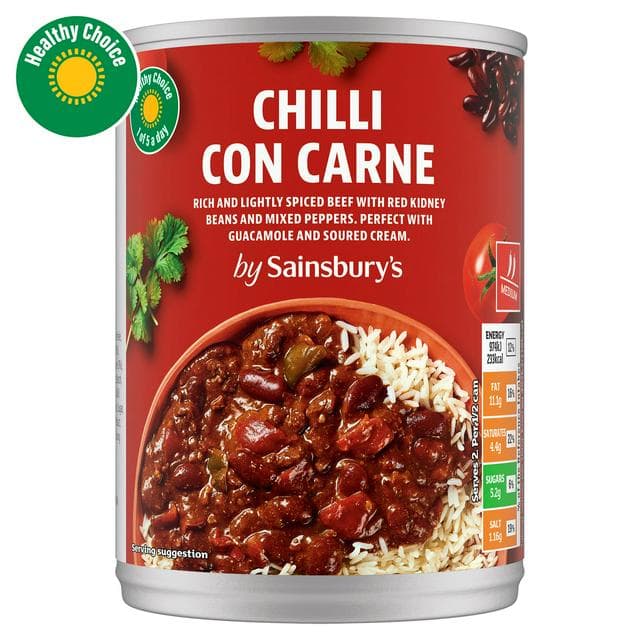 Sainsbury's Chilli Con Carne 392g - gallery image 1