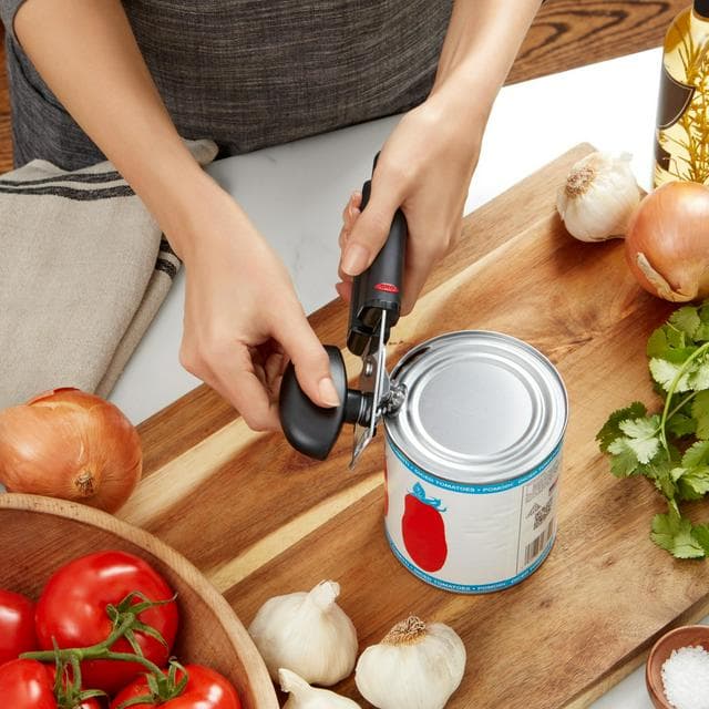 OXO Softworks Soft Handled Can Opener - Black - gallery image 4