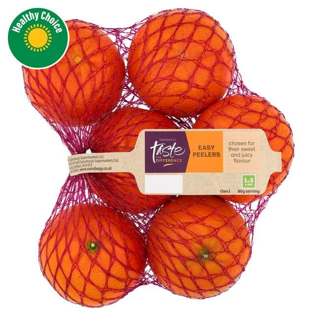 Sainsbury's 600g Easy Peelers, Taste the Difference - gallery image 1