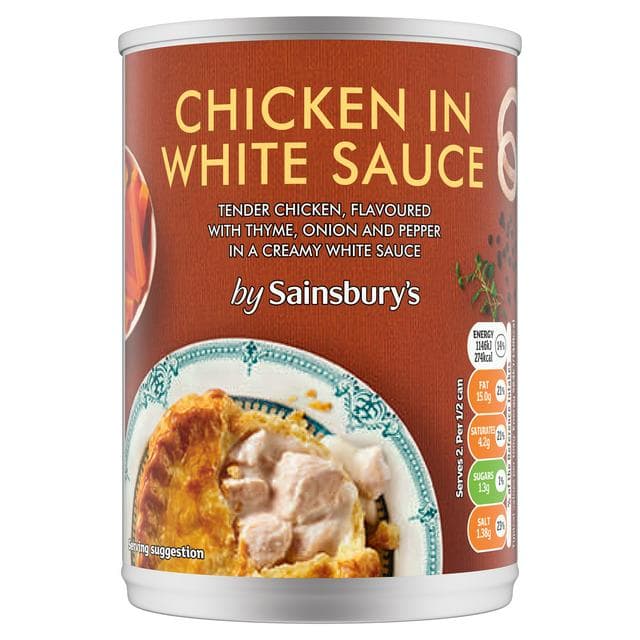 Sainsbury's Chicken In White Sauce 392g - gallery image 1