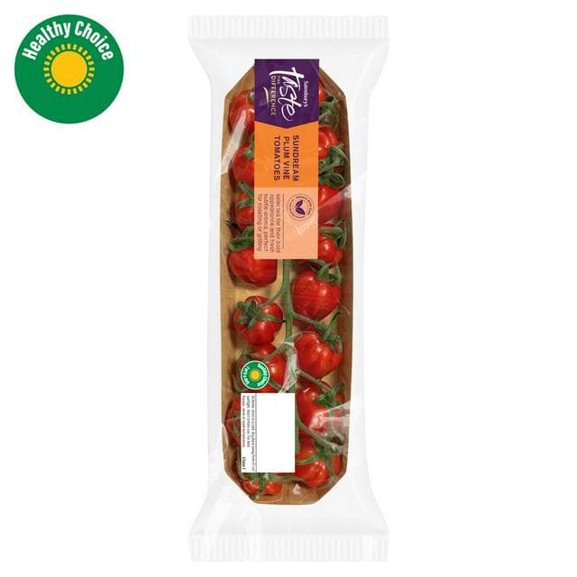 Sainsbury's Sundream Plum Vine Tomatoes, Taste the Difference 250g - gallery image 1