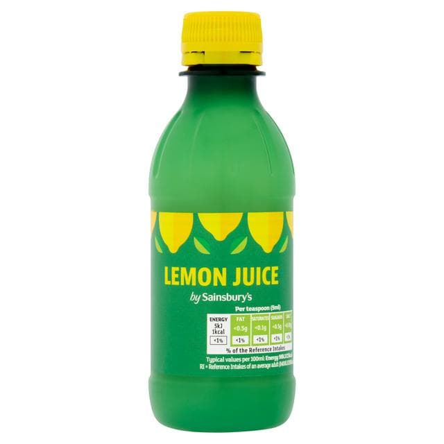 Sainsbury's Lemon Juice 250ml - gallery image 1