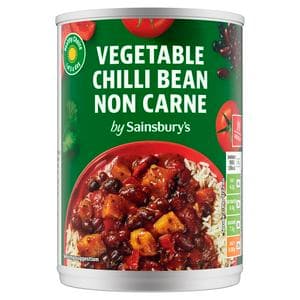 Sainsbury's Flourish Vegetable Chilli Bean Non Carne 392g