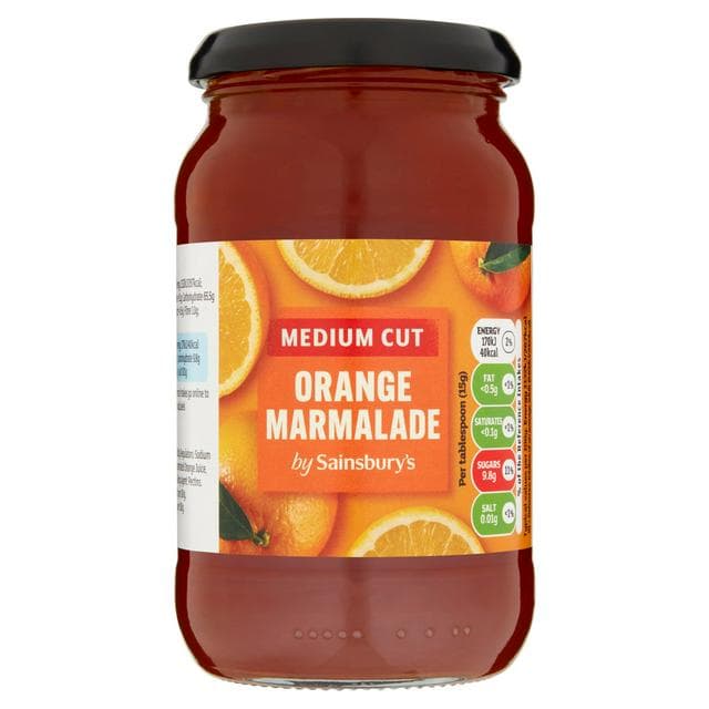 Sainsbury's Orange Marmalade, Medium Cut 454g - gallery image 1