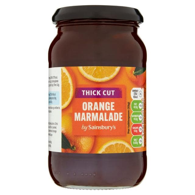 Sainsbury's Orange Marmalade, Thick Cut 454g - gallery image 1