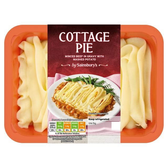 Sainsbury's Cottage Pie 400g (Serves 1) - gallery image 1