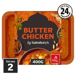 Sainsbury's Indian Butter Chicken Ready Meal Main For 2 400g