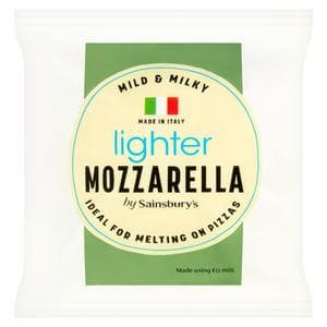 Sainsbury's Lighter Mozzarella Cheese 125g