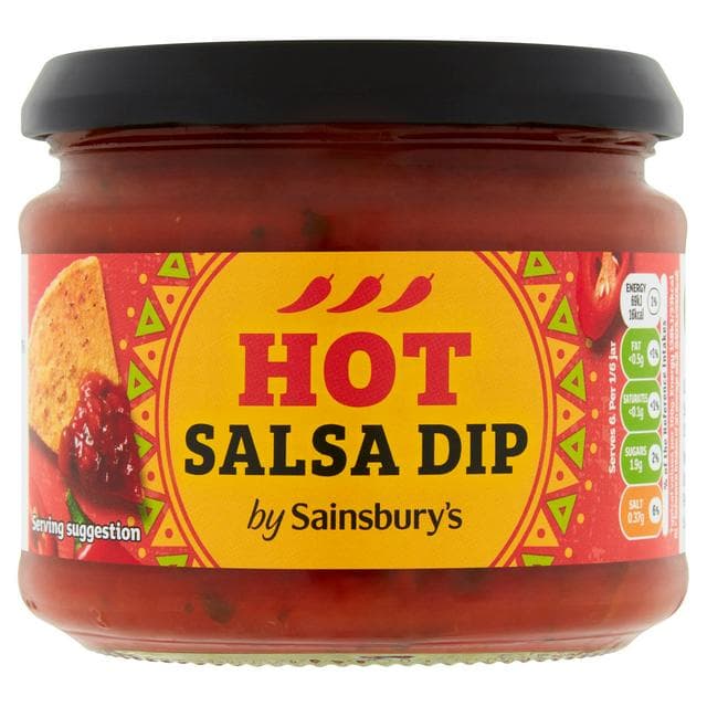 Sainsbury's Hot Salsa Dip 300g - gallery image 1