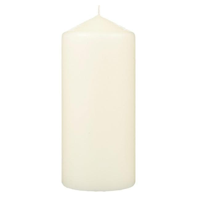 Habitat large Pillar Candle - Ivory - gallery image 1