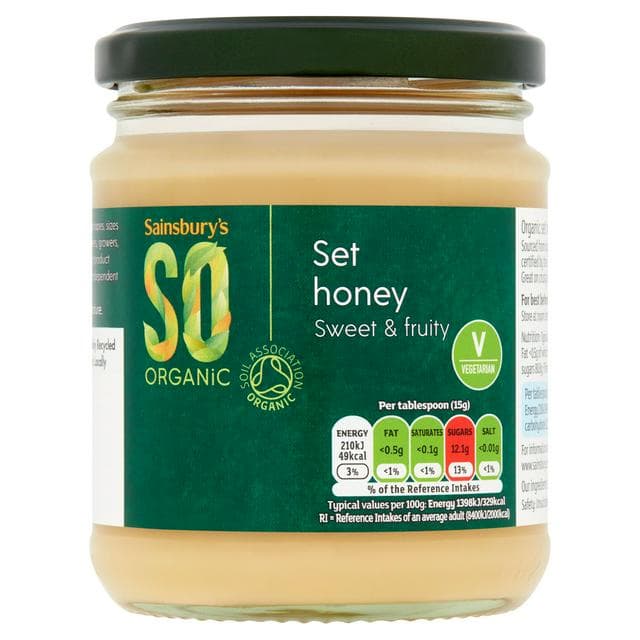 Sainsbury's Set Honey, SO Organic 340g - gallery image 1