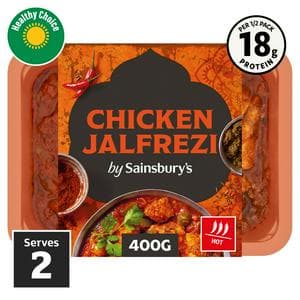 Sainsbury's Indian Chicken Jalfrezi Ready Meal Main For 2 400g