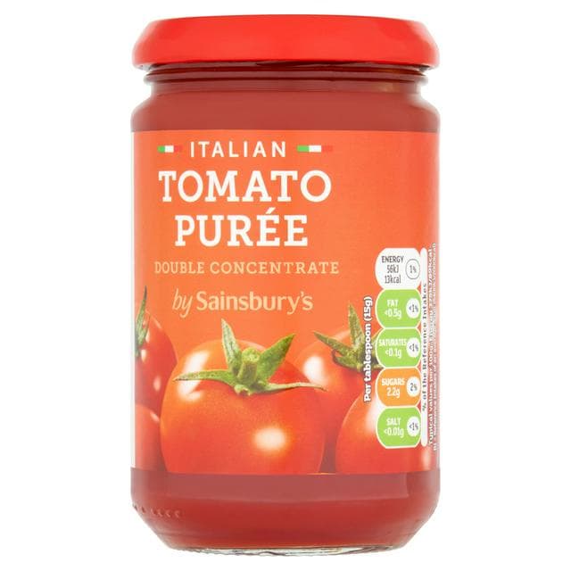 Sainsbury's Italian Tomato Puree Double Concentrated, Inspired to Cook 312g - gallery image 1