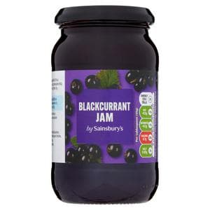 Sainsbury's Blackcurrant Jam 454g