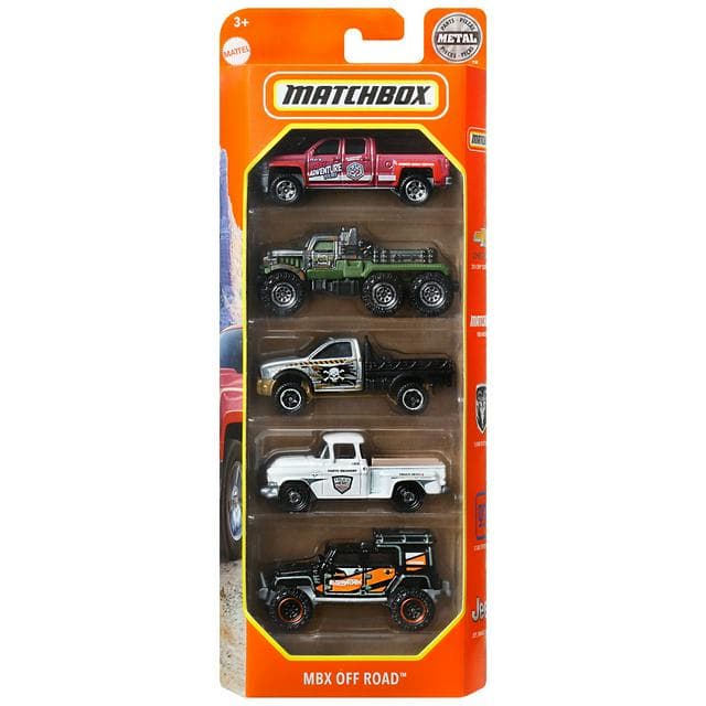 Matchbox Pack of 5 Basic Car Assortment - gallery image 4