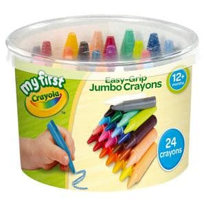 Crayola Beginnings Jumbo Crayons 24pk