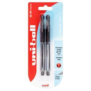 Mitsubishi Uni-Ball Gel Grip Twin Black