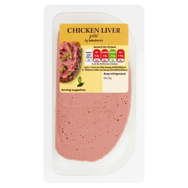 Sainsbury's Chicken Liver Pate 170g - gallery image 1