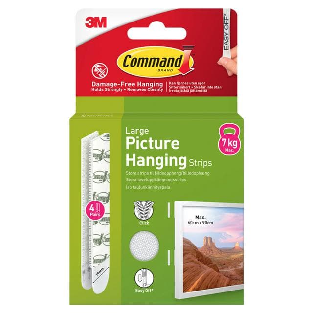 Command Large Picture Hanging Strips - gallery image 1