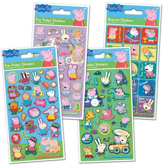 Paper Projects Peppa Pig Reward & Shaped Stickers - gallery image 1