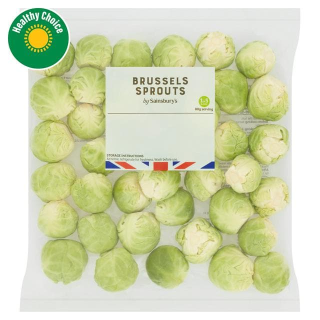 Sainsbury's 500g Brussels Sprouts - gallery image 1