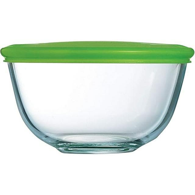 Pyrex Medium Glass Bowl with Lid - gallery image 1