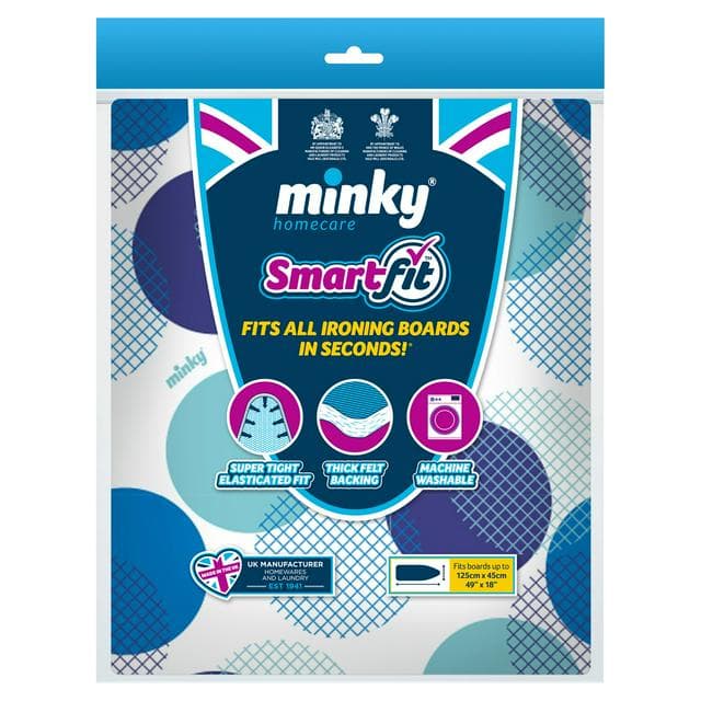 Minky Smart Fit Ironing Board Cover - 125x45cm - gallery image 1