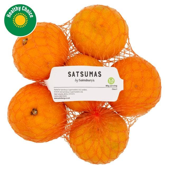 Sainsbury's Satsumas 600g - gallery image 1
