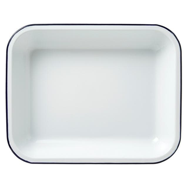 Falcon 37cm Rectangular Enamel Roaster - Blue - gallery image 1