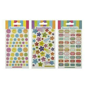 Sainsbury's Home Reward Smiley Face & Stars Stickers