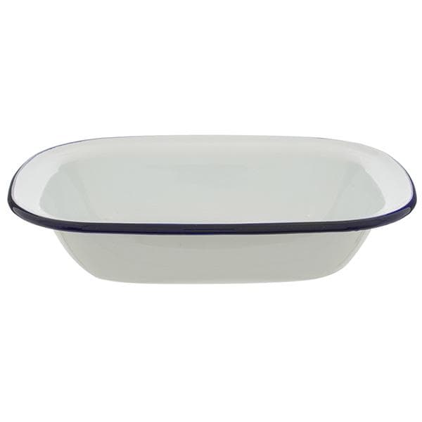 Falcon 20cm Rectangular Enamel Pie Dish - Blue - gallery image 1