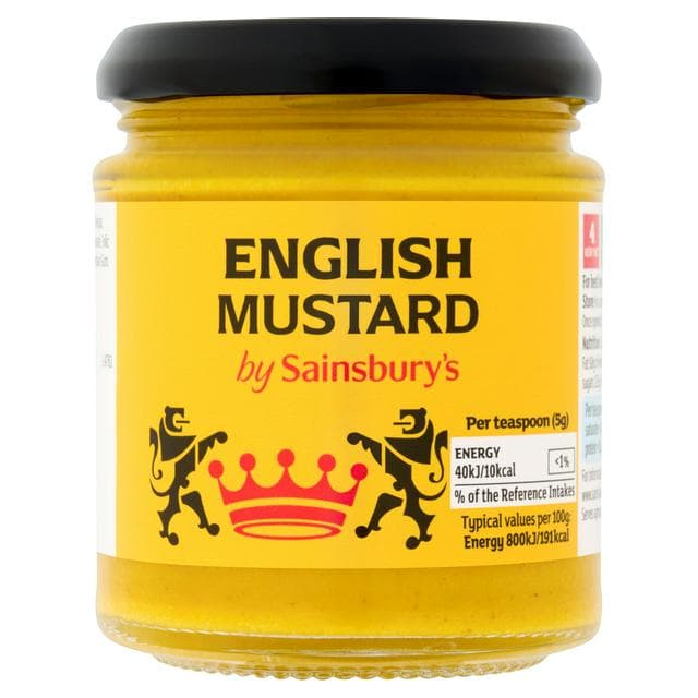 Sainsbury's English Mustard 185g - gallery image 1