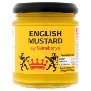 Sainsbury's English Mustard 185g