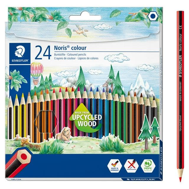 Staedtler Noris Colour Pencils 24pk - gallery image 1