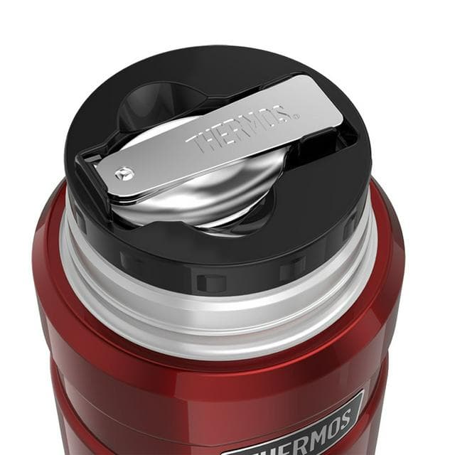 Thermos Stainless King Red Food Flask - 470ml - gallery image 4