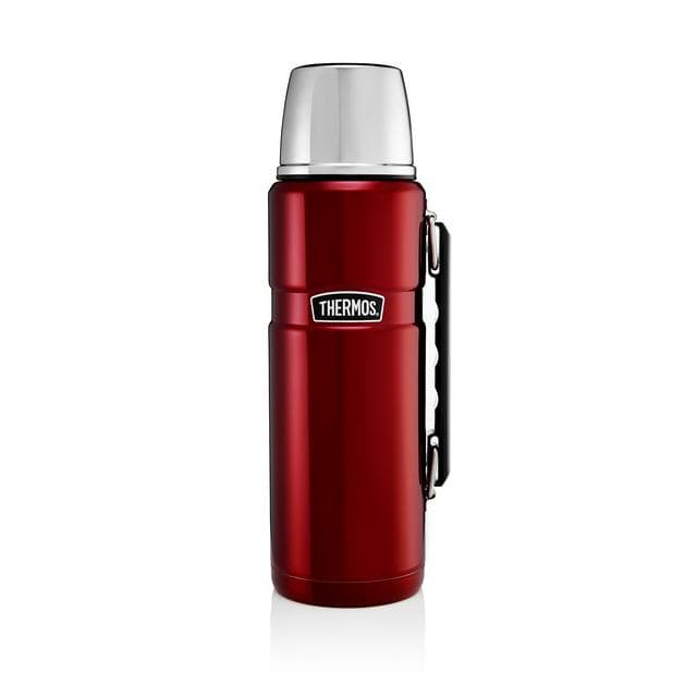 Thermos Stainless King Red Flask - 1.2L - gallery image 1