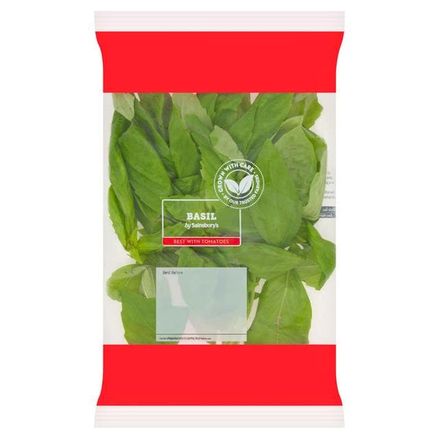 Sainsbury's Fresh Packed Basil 30g - gallery image 1
